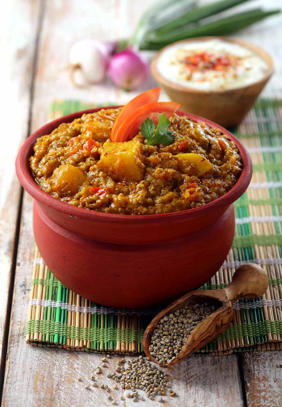 Bajra Khichdi Mangori Kadhi