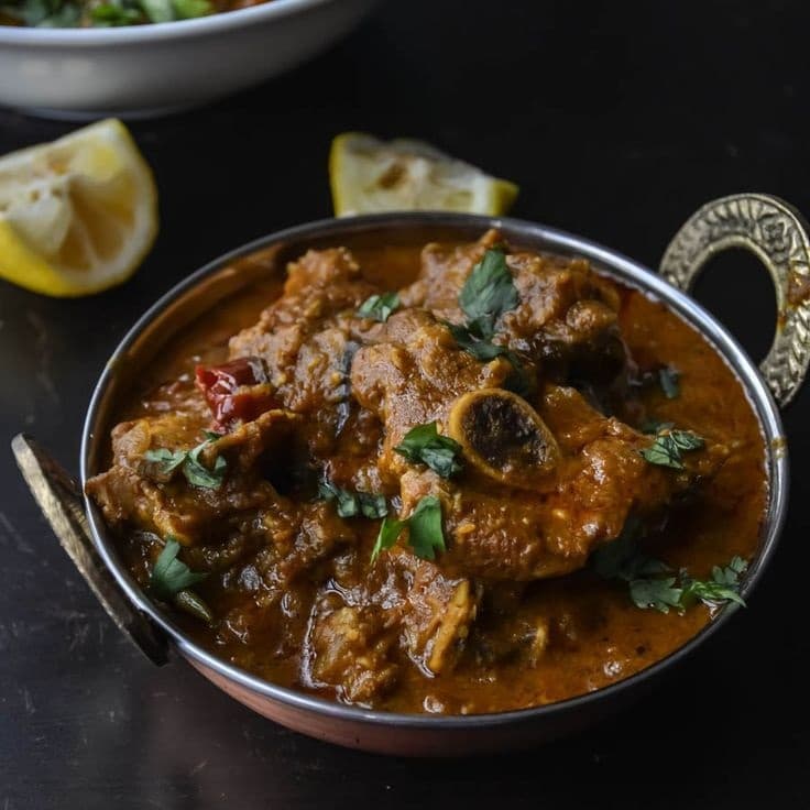Champaran mutton curry combo