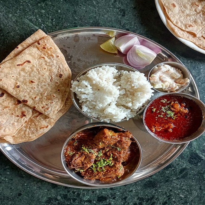 Chicken Thali