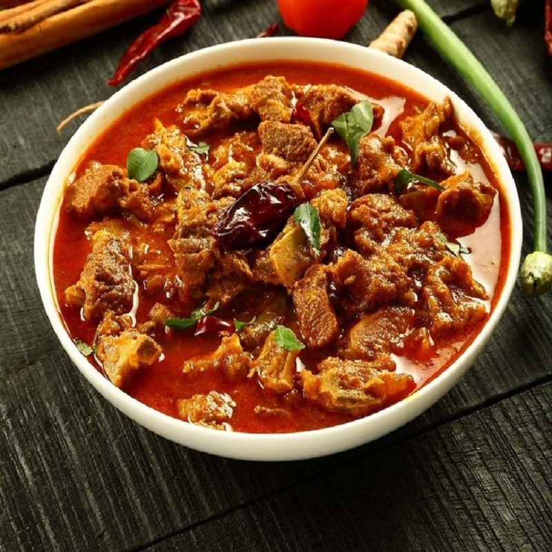 Rogan Josh & Rice
