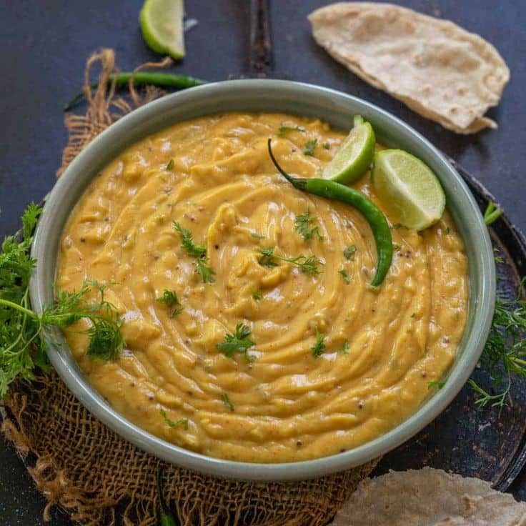 Pithla Bhakri & Thecha