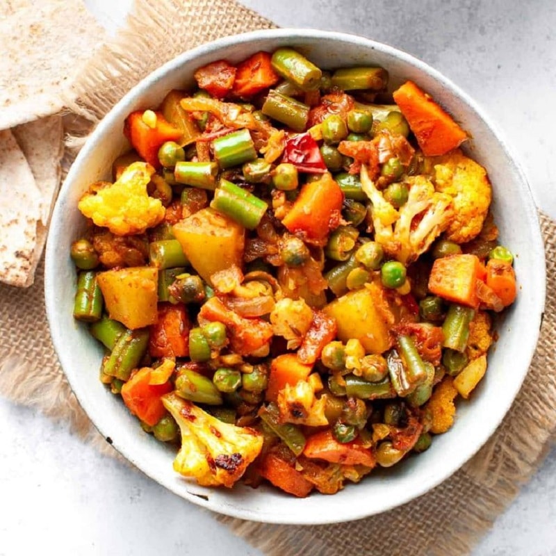 Mix Veg & Paratha