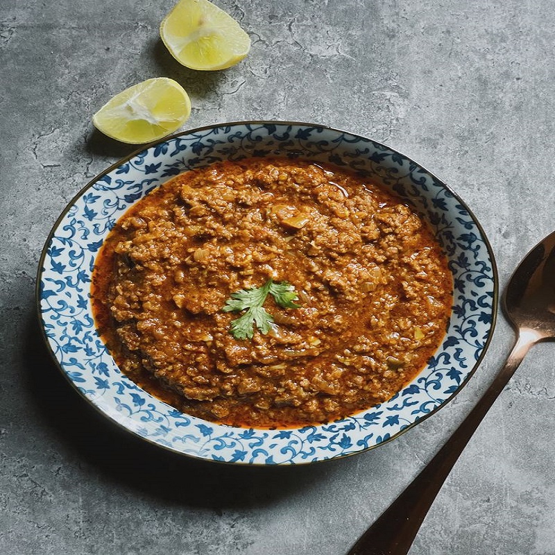 Mutton Kheema & Rice