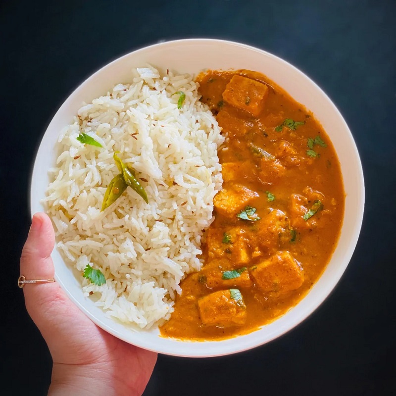 Shahi Paneer & Ghee Rice