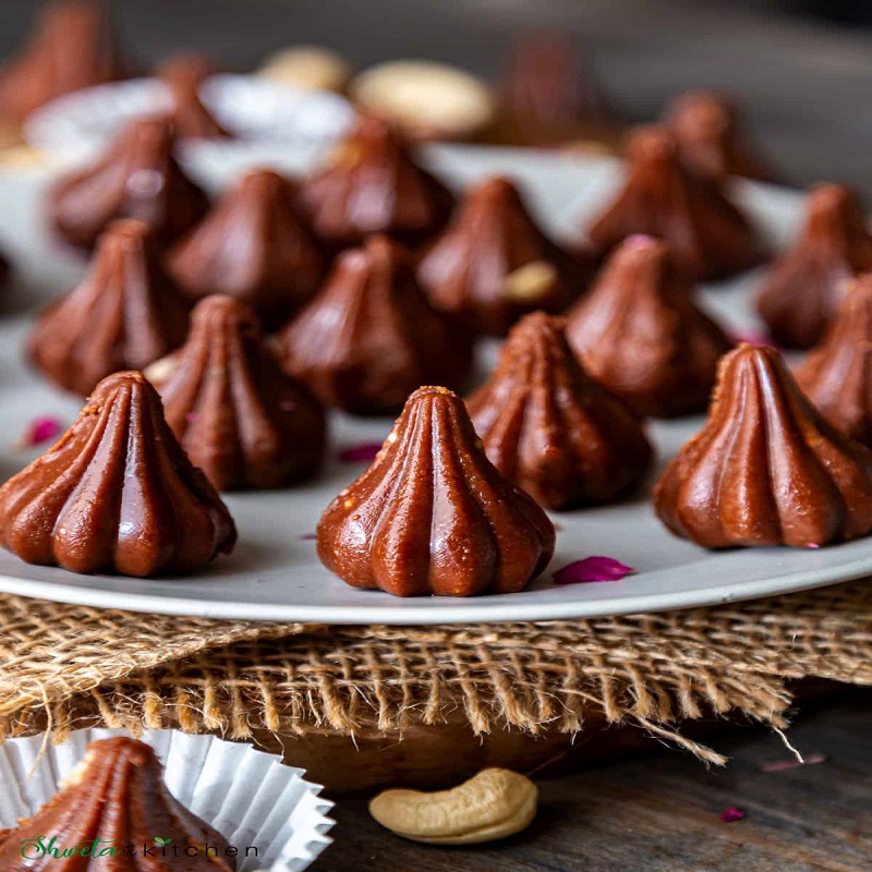 Coffee Walnut Modak
