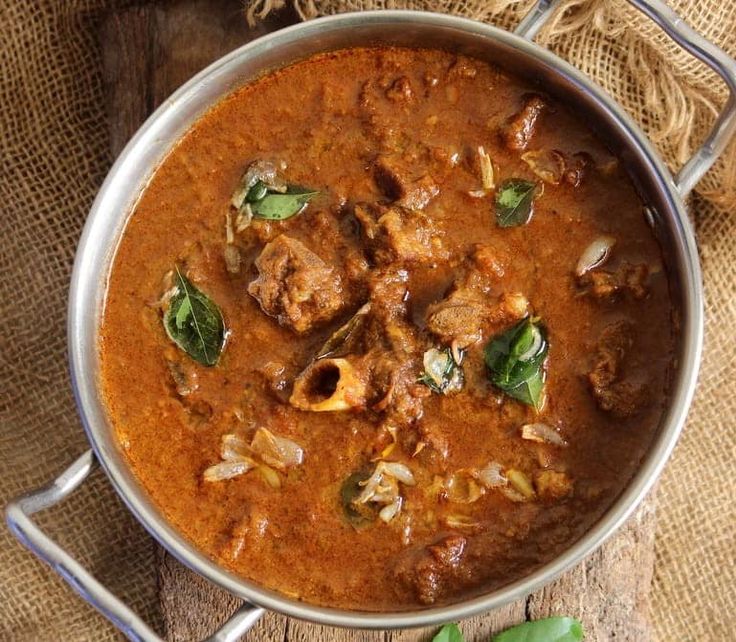 Nadan Mutton Gravy Combo